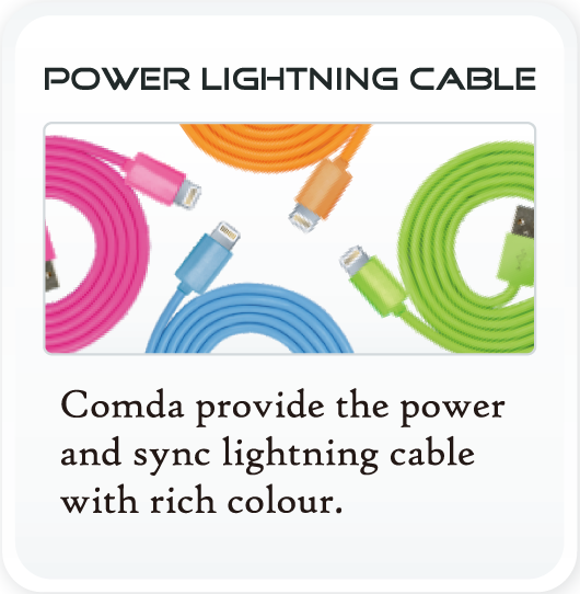 Lightning Cable with Rich Colour